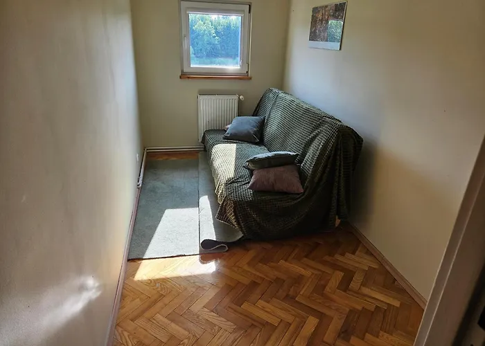 Nad Jeziorem Holiday home Milki